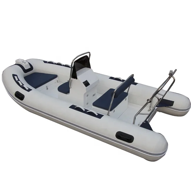 RIB390 Glasvezel Romp Opblaasbaar Tender 13ft Roeien Stijf PVC/Orca/Hypalon Met 5 Capaciteit