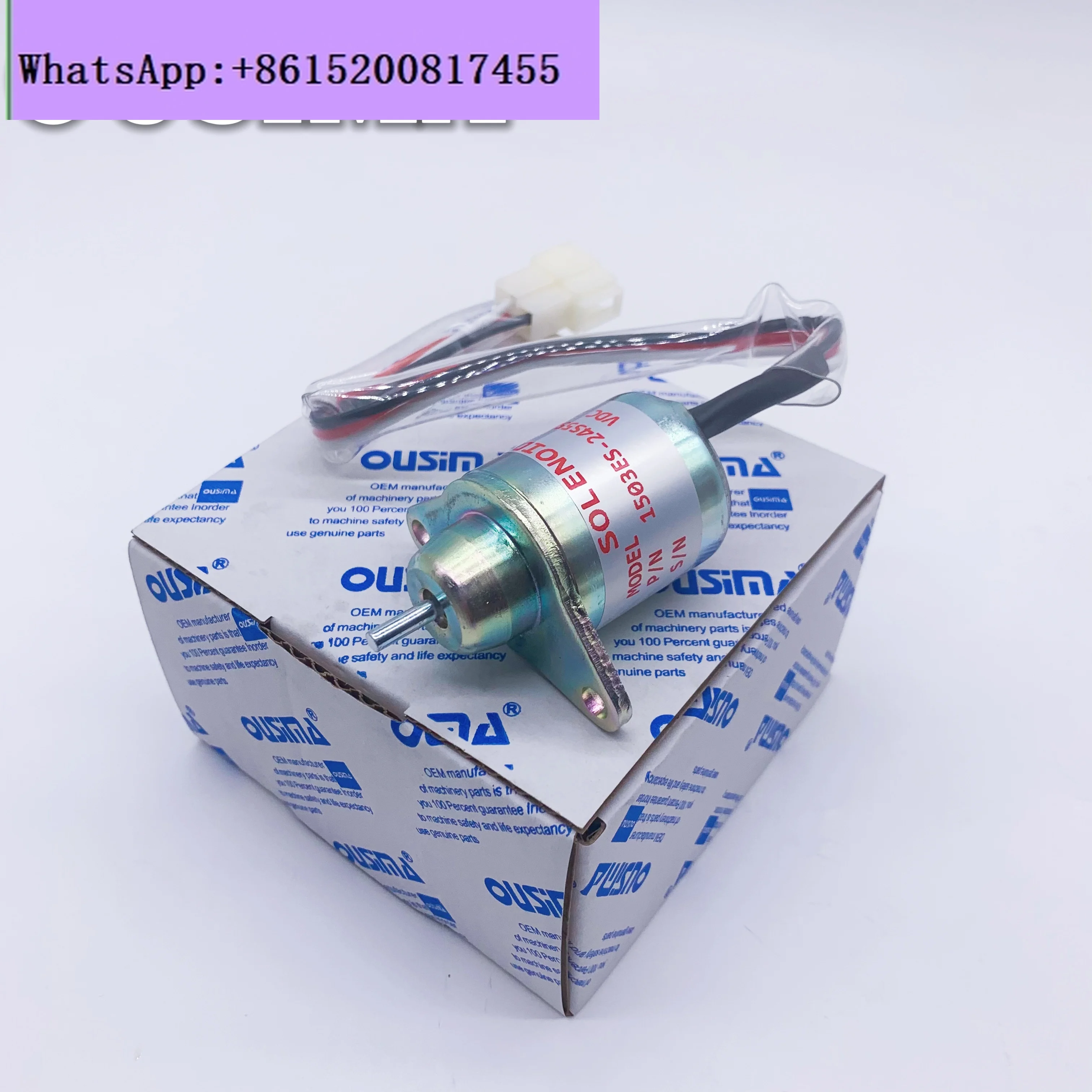 Imported Yanmar engine 4TNV94 98 flameout solenoid valve dashan 60 XiandaiI 60 excavator parts flameout switch