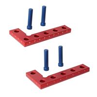 Small Square and Center Finder Aluminum Alloy Include 2 Pins for Small Projects Carpenters Calibration Measuring Woodwork