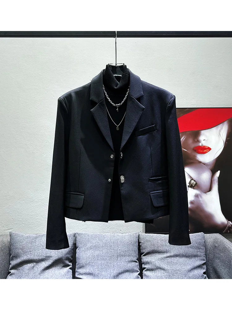 

Повседневная мужская куртка в корейском стиле, модная, свободного кроя, уличный стиль, молодежная, весенне-осенняя одежда