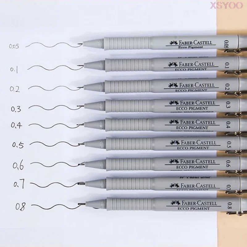 1pc Faber Castell 1663 Water-proof Drawing Pen Sketch Hook Pen Sign Pen Art Drawing Supplies