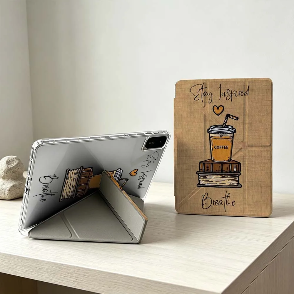

Fashion Design Coffee Soft For Xiaomi Mi Pad 8 7 6 5 Pro Redmi Pad SE 2 Poco Pad Foldable 3Y Tablet Case
