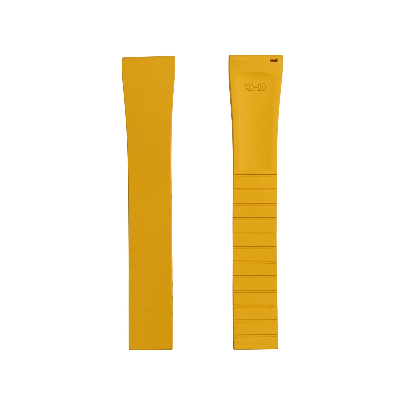 ibenifit NEUES CTS Fluorkautschuk-Uhrenarmband 18 mm 19 mm 20 mm 21 mm 22 mm Schnellverschluss-Faltschließe FKM-Uhrenarmbänder zum Schneiden der Größe 6