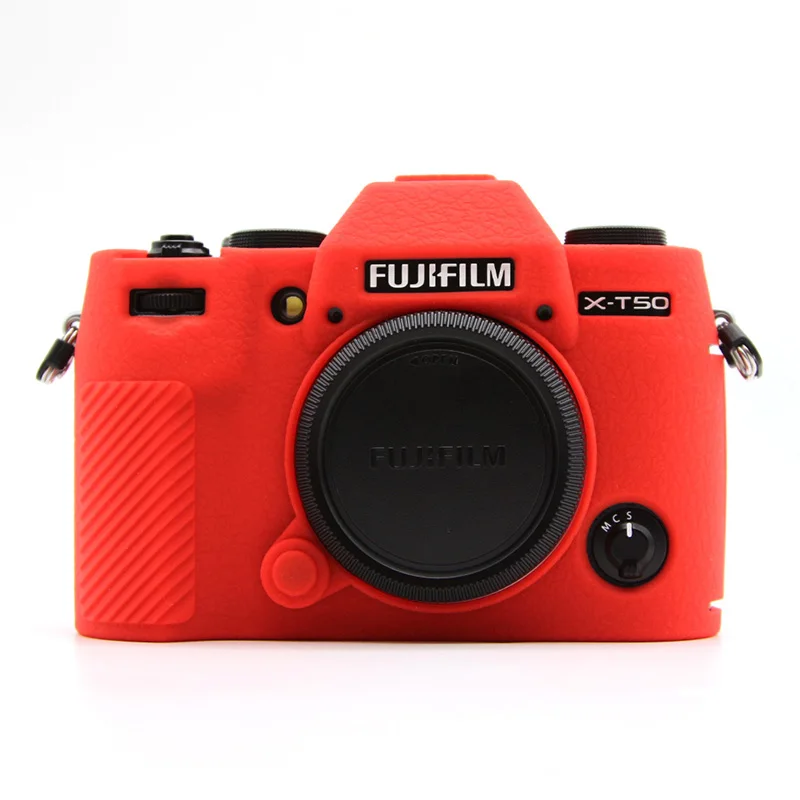 XT50 كاميرا لينة غطاء من السيليكون حامي الكاميرا قاعدة غطاء ل Fujifilm X-T50 مقاوم للماء الغبار والخدش