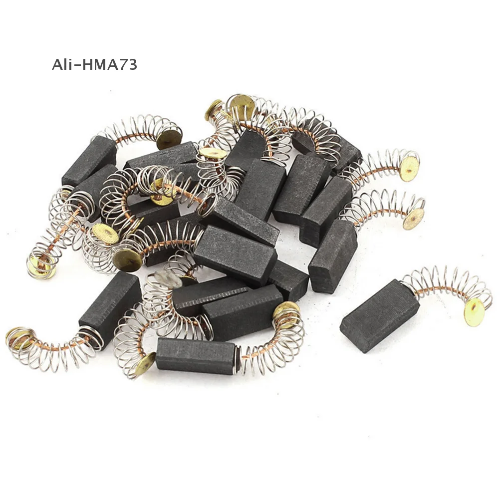 일반 전기 모터 전원 부품 도구용 탄소 브러시, HMA73-10Pcs/세트, 6.5x7.5x13.5mm, 6.5x7.5x13.5mm