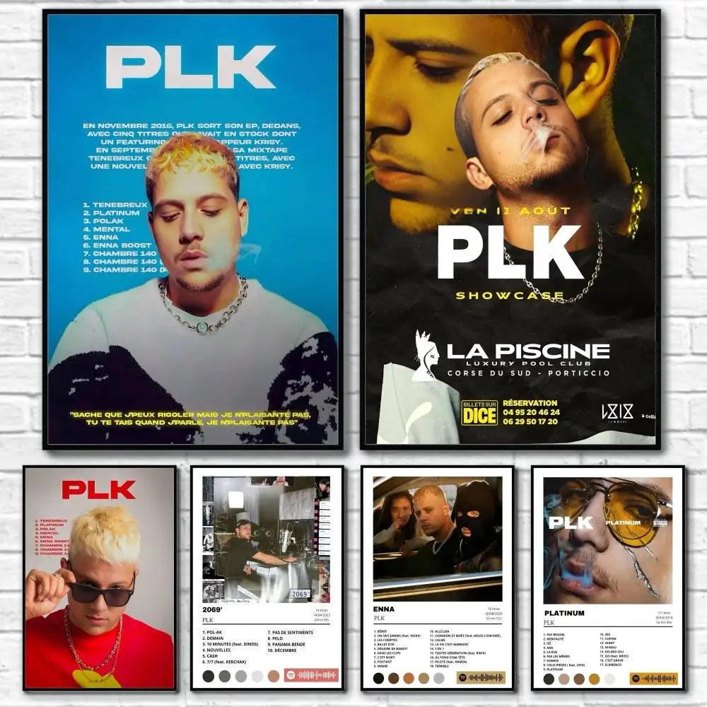 P-PLK ألبوم المغني Mathieus ملصق غرفة المعيشة المنزلي غرفة نوم بار المدخل لزجة جدار الفن الطباعة ديكور جمالي مقاوم للماء