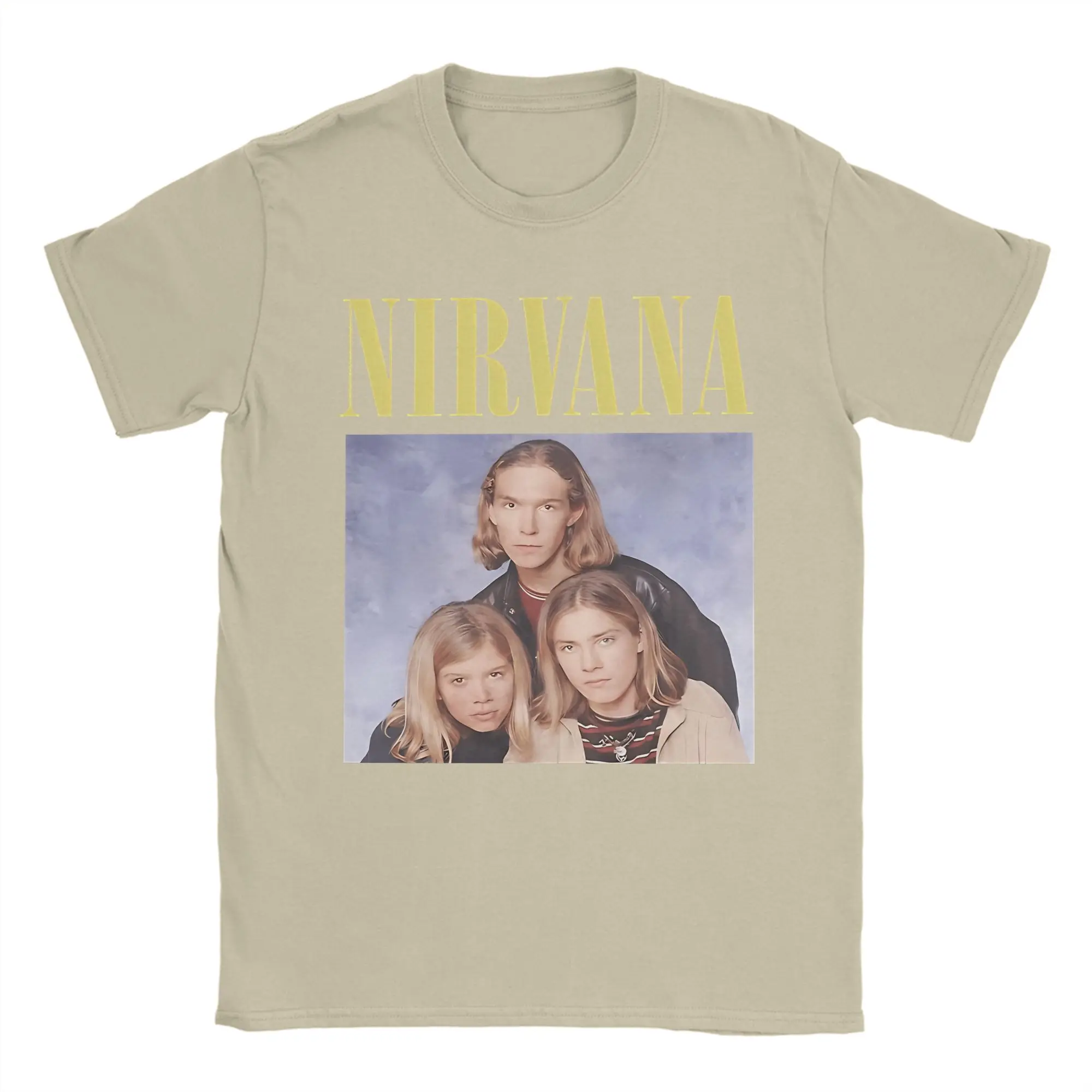 Vintage T-Shirt Sommer Nirvana Hanson Freizeit-T-Shirts Baumwoll-T-Shirt für Herren Y2K Casual Plus Size 6XL Kurzarm-T-Shirts