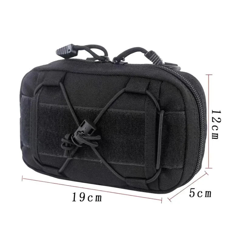 New Molle Waist Bag Tactical Medical First Aid Pouch Tool Gadget Pouch Outdoor Sports Hunting Bag Backpack Vest Accessories Bag image 4