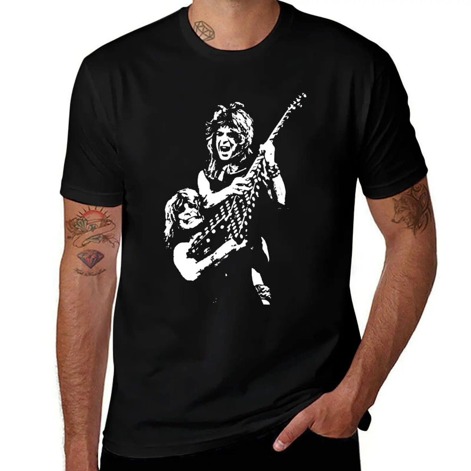 

Randy Rhoads Tribute T-Shirt funny costumes summer clothes man clothes t shirts for men cotton