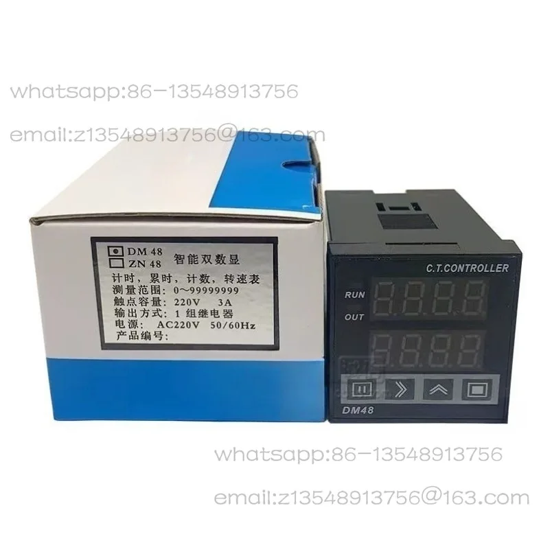 DM72/DM48 original genuine multi-function intelligent counter meter chronograph timer tachometer