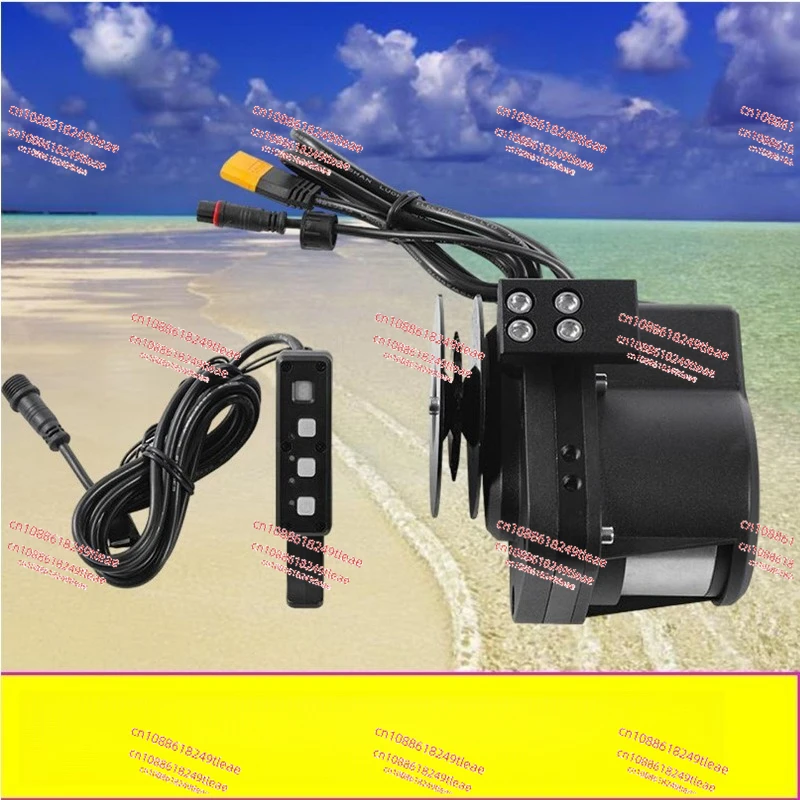 Bicycle Booster Bicycle Mountain Bike Conversion Electric Parts Bicycle Booster Device Booster Motor