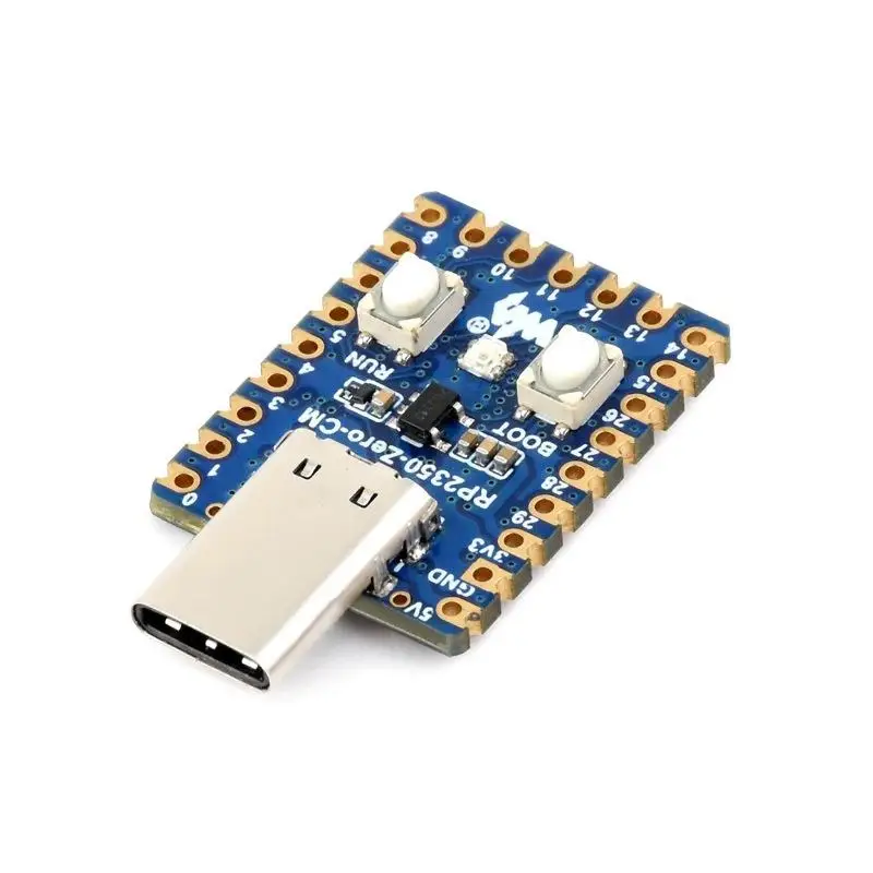 RP2350 Zero CM Development Board Type C Port IO Breakout Expansion For DIY Drone Flight Control Test Project