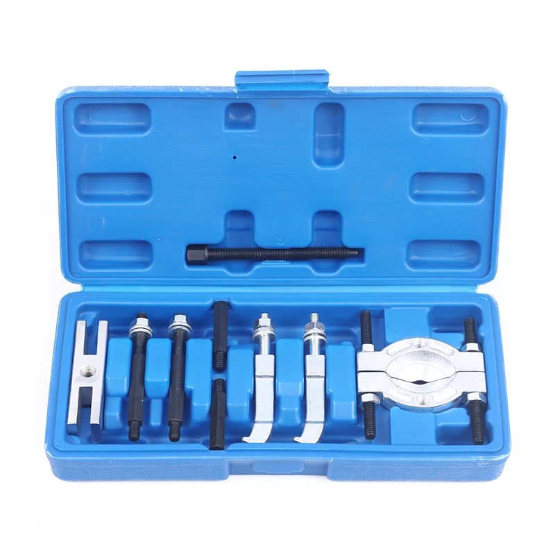 9pcs Transmission Bearing Puller Set, 5 Ton Capacity Bearing Separator, Bearing Splitter Tool Kit with 2\