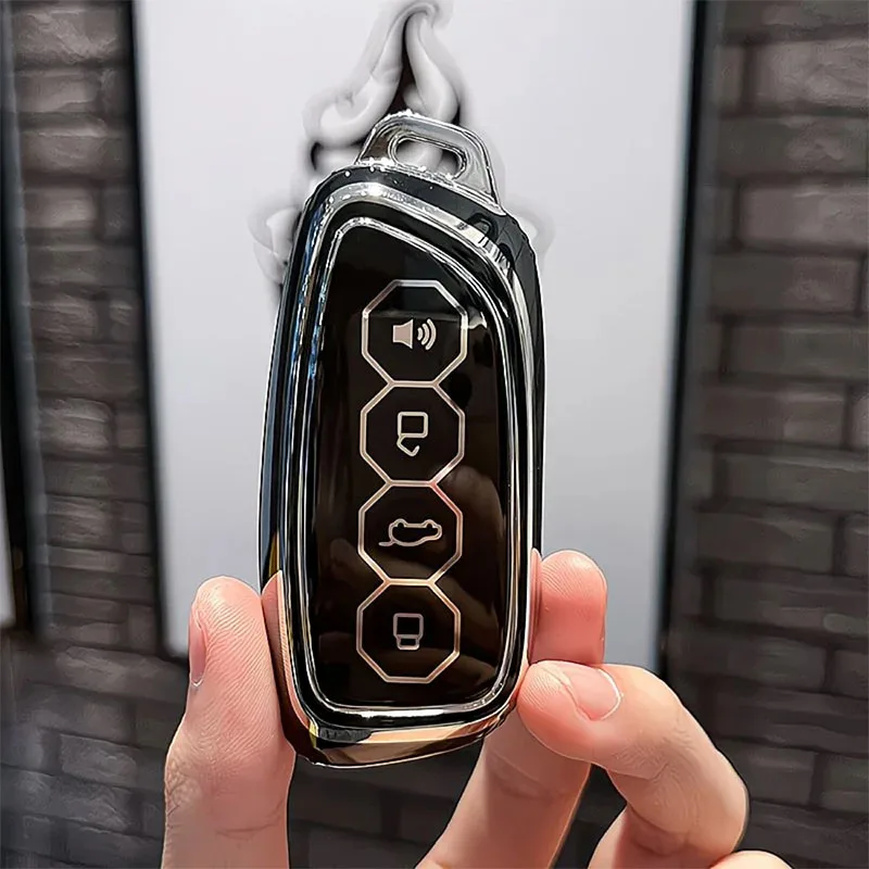 

For Great Wall Haval H6 2024 H9 2025 Cool Dog Plus Owl Dragon MAX F7 F7X F7H H8 H3 TPU Car Remote Key Case Cover Protector Shell