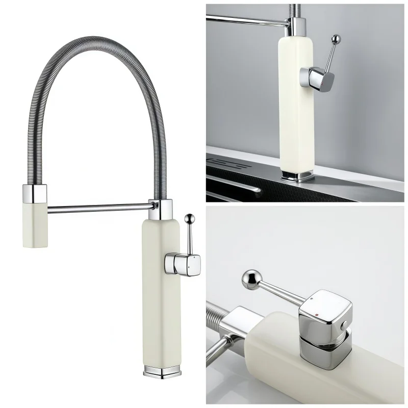 

Bathroom Modern Minimalist Style Faucet Basin Mixer Tap for Home Decoration Hardware Bathroom Facilities Kitchen Sink Tap