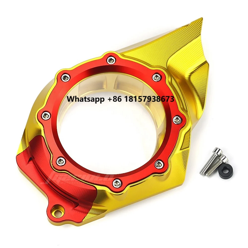 

Motorcycle CNC Gearbox Cover Intake Pulley Protector Engine Shield Accessories for VESPA GTS 250 300
