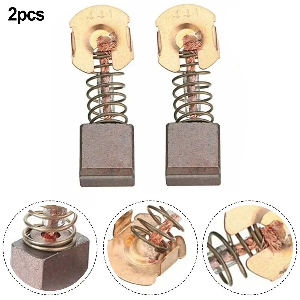 MAKITA CB-441 CB-432 드릴용 카본 브러시, 전기 모터 발전기 전동 공구 교체 액세서리, 2 개