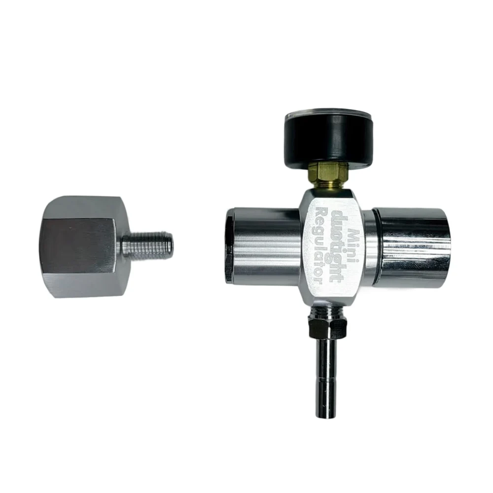 KegLand Free Shipping Mini Regulator with Different Adaptor Suits Cylinders Beer Brewing  Equipment Home Appliance