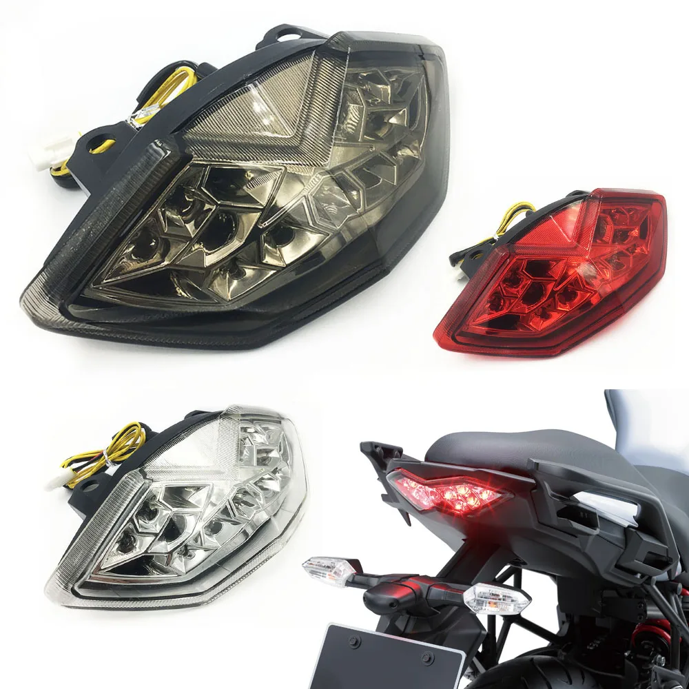 

Для Kawasaki Z1000 Z1000SX Z 1000 2010-2013 2012 задний фонарь задний фонарь стоп-сигнал указатели поворота встроенный светодиодный стоп-сигнал