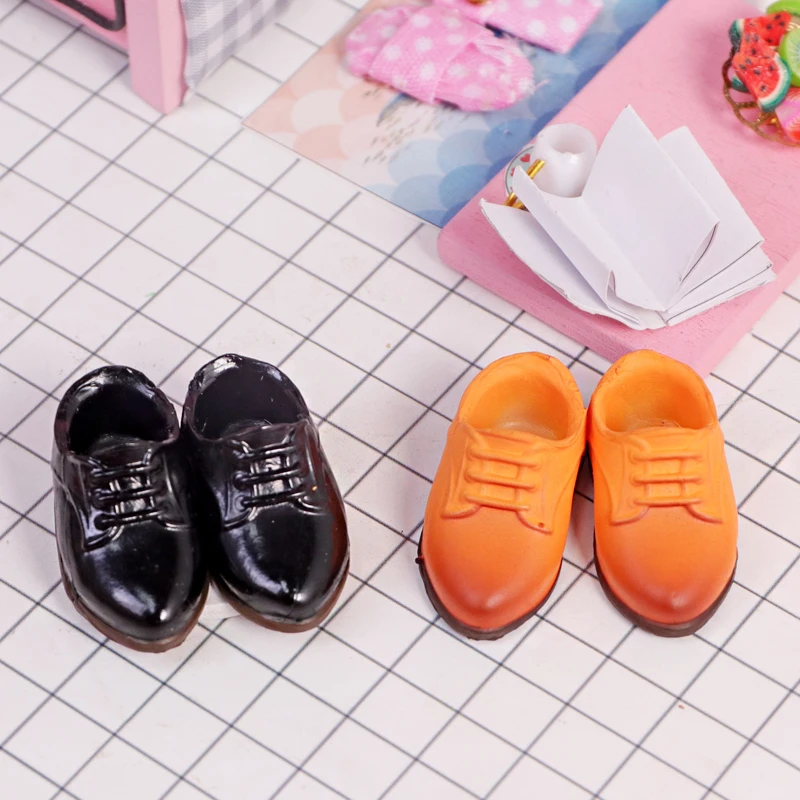 

Ob11 British Retro Round Toe Shoes PVC Material Doll Accessories Cute For Penny, Ymy, Obitsu 11,Molly, Gsc,1/12 Bjd Doll