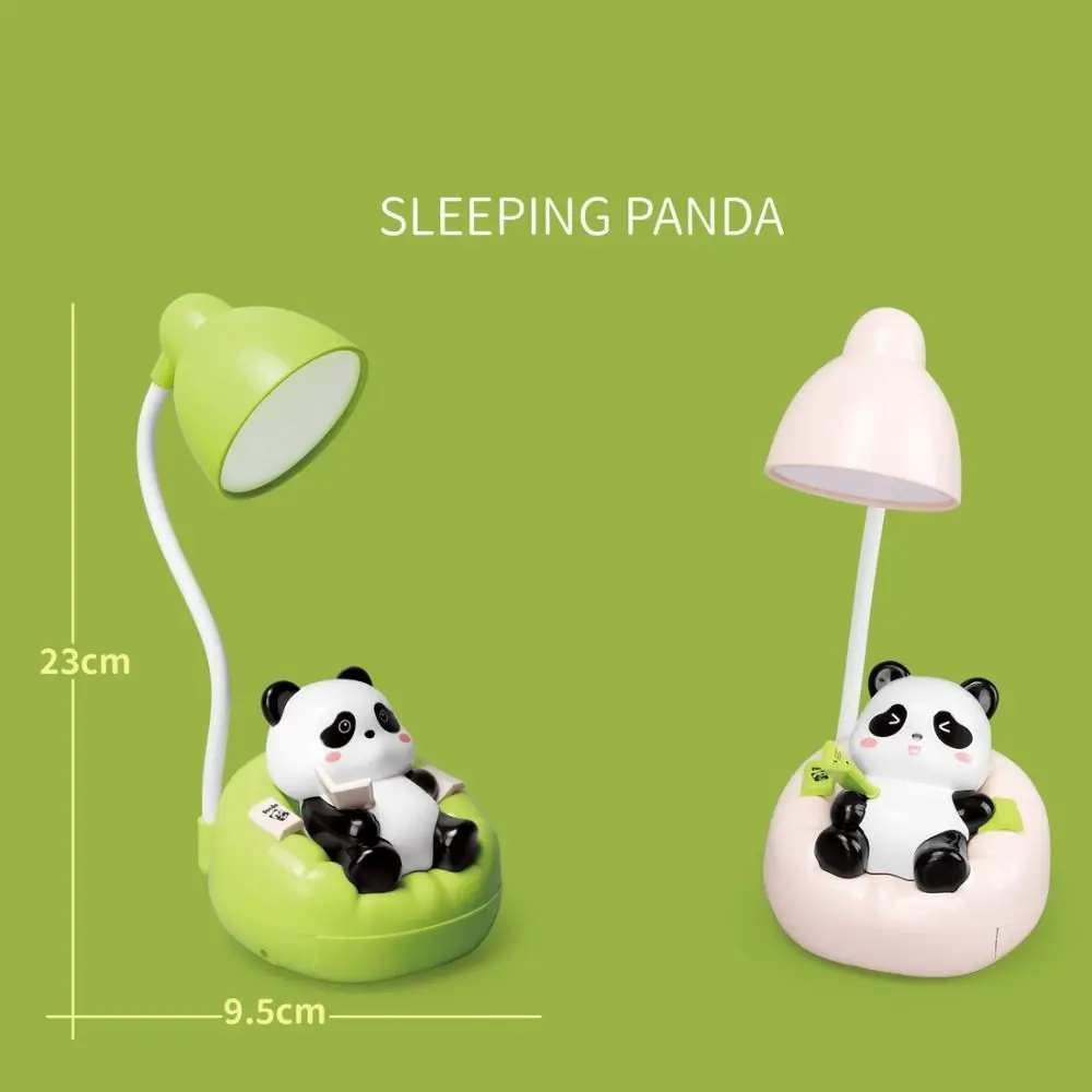 Chargeable Sofa Panda Nightlight Ornament 360° Adjustable USB-C Anime Night Light Cartoon Children's Sleep Light Children