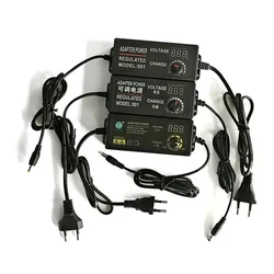 Adjustable Power Supply 3V-36V 3V-24V 24V-36V 5V-12V 3V-12V Various Voltage AC DC Source for 2835 5050 5730 LED Strip Adapter