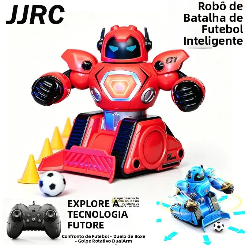 Novo Robô de Batalha R30 2PCS RC, Robô de Futebol, Jogo Pais-Filhos, Robô de Controle Remoto 2.4G, Brinquedo Robô de Luta para Crianças, Presentes