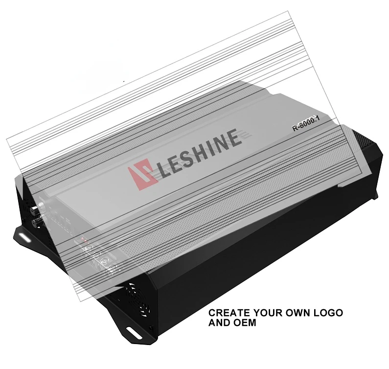 Leshine R 5000W class d Korea power amplifiers speakers car tep dsp subwoofers and high power ads new monoblock car amplifiers