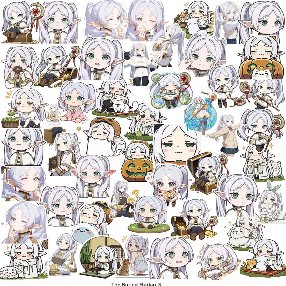 Fantasy Magic Race Cartoon Stickers Waterproof Decals For Skateboard Luggage Notebook Scrapbook Craft Supplies