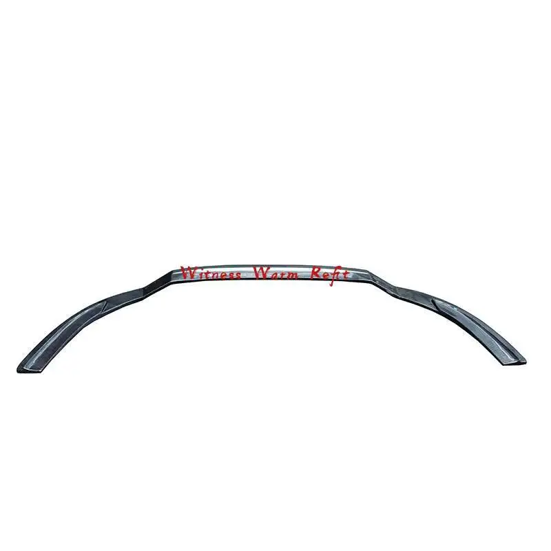 Carbon Fiber Front Bumper Lip Spoiler Splitter Car Styling Fit for Volkswagen R36 Car Body Kit 2010-2012