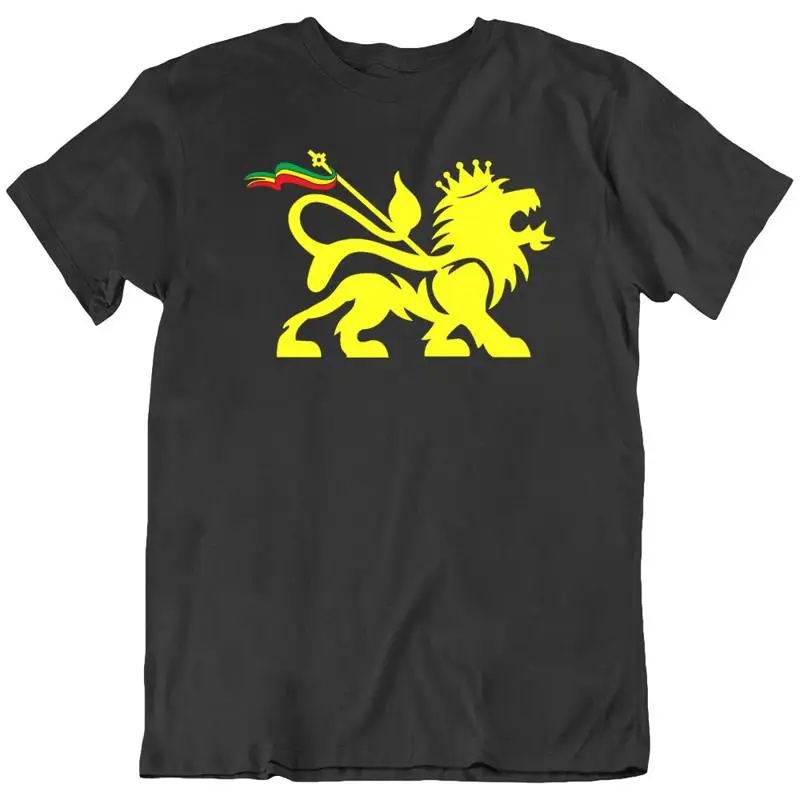 León de Judá Jamaica Ska Bob Marley África Reggae Rasta camiseta regalo nuevo
