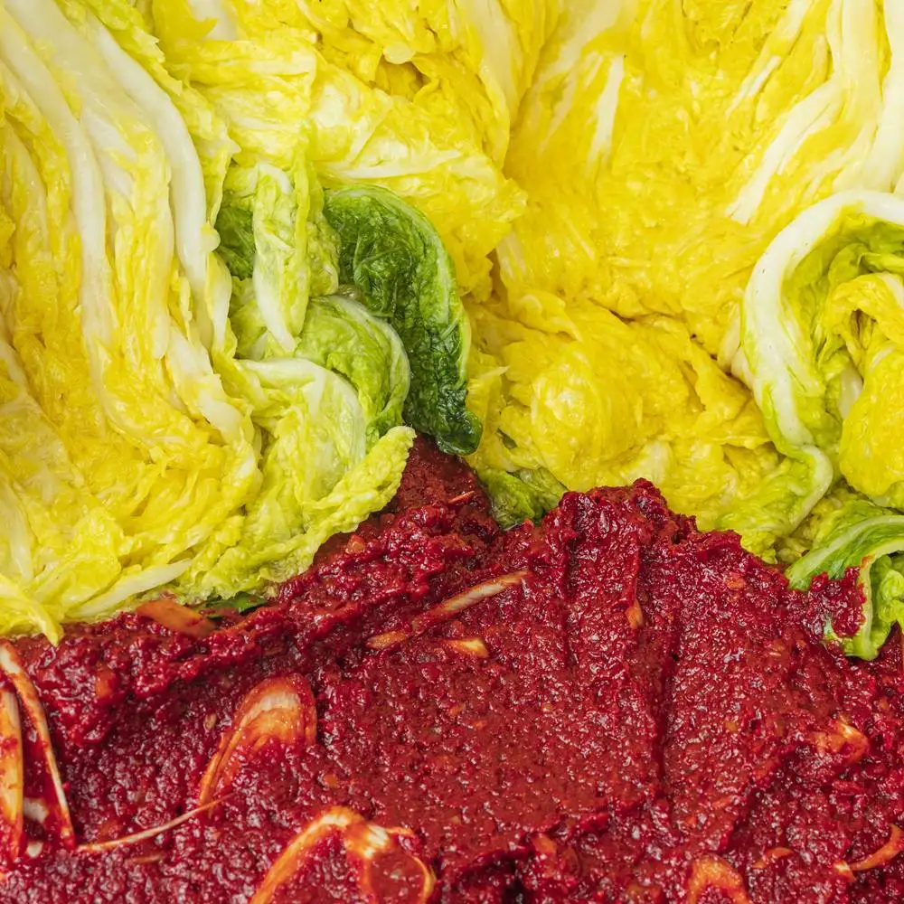 جيولا دو شاي أخضر منخفض التخمير كيمتشي توابل 1 كجم