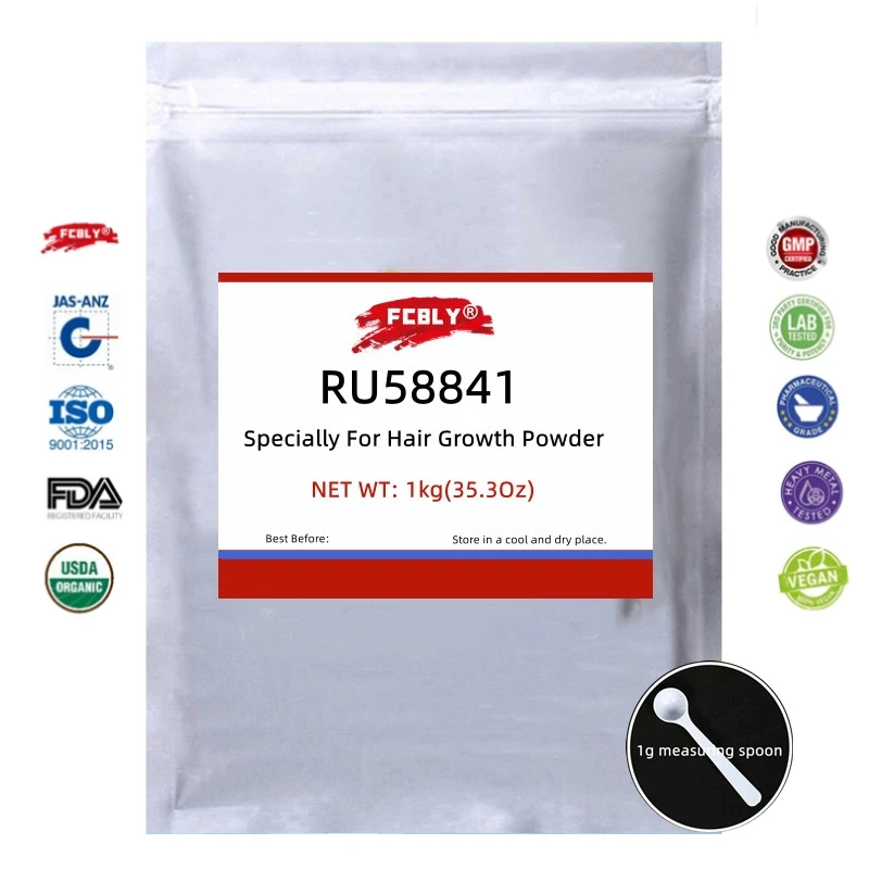 50-1000g 100% Pure RU58841 Powder,Helps Hair Grow,Prevent Hair Loss,CAS 154992-24-2