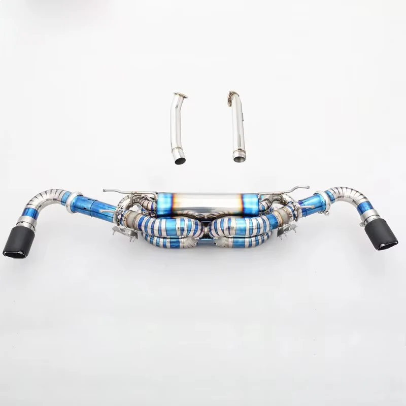 

High Performance Titanium Alloy Catback Exhaust Downpipe for Aston Martin V8 Vantage 4.0 4.7 2009-2019 Stainless Steel Material