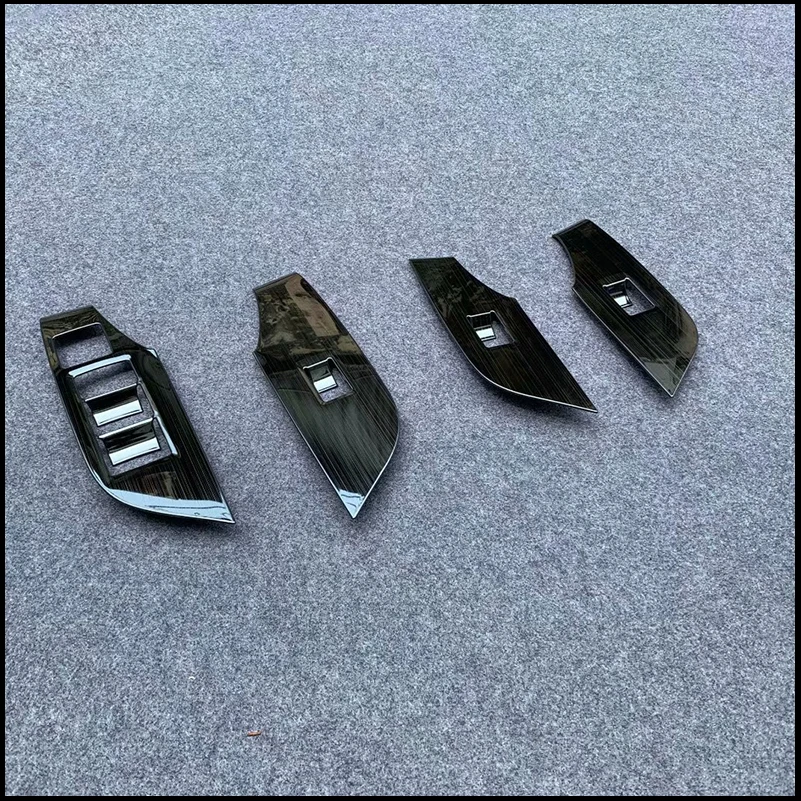 For Toyota RAV4 RAV 4 2019 2020 Window Glass Lift Switch Button Panel Cover Trim Decoration Auto Accessories