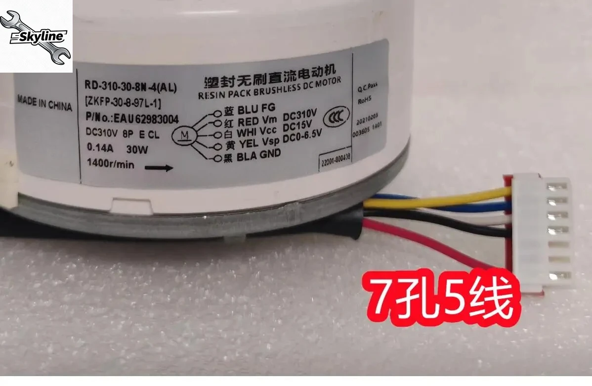 new for Air conditioner machine motor RD-310-30-8N-4AL ZKFP-30-8-97L-1 EAU62983004 part