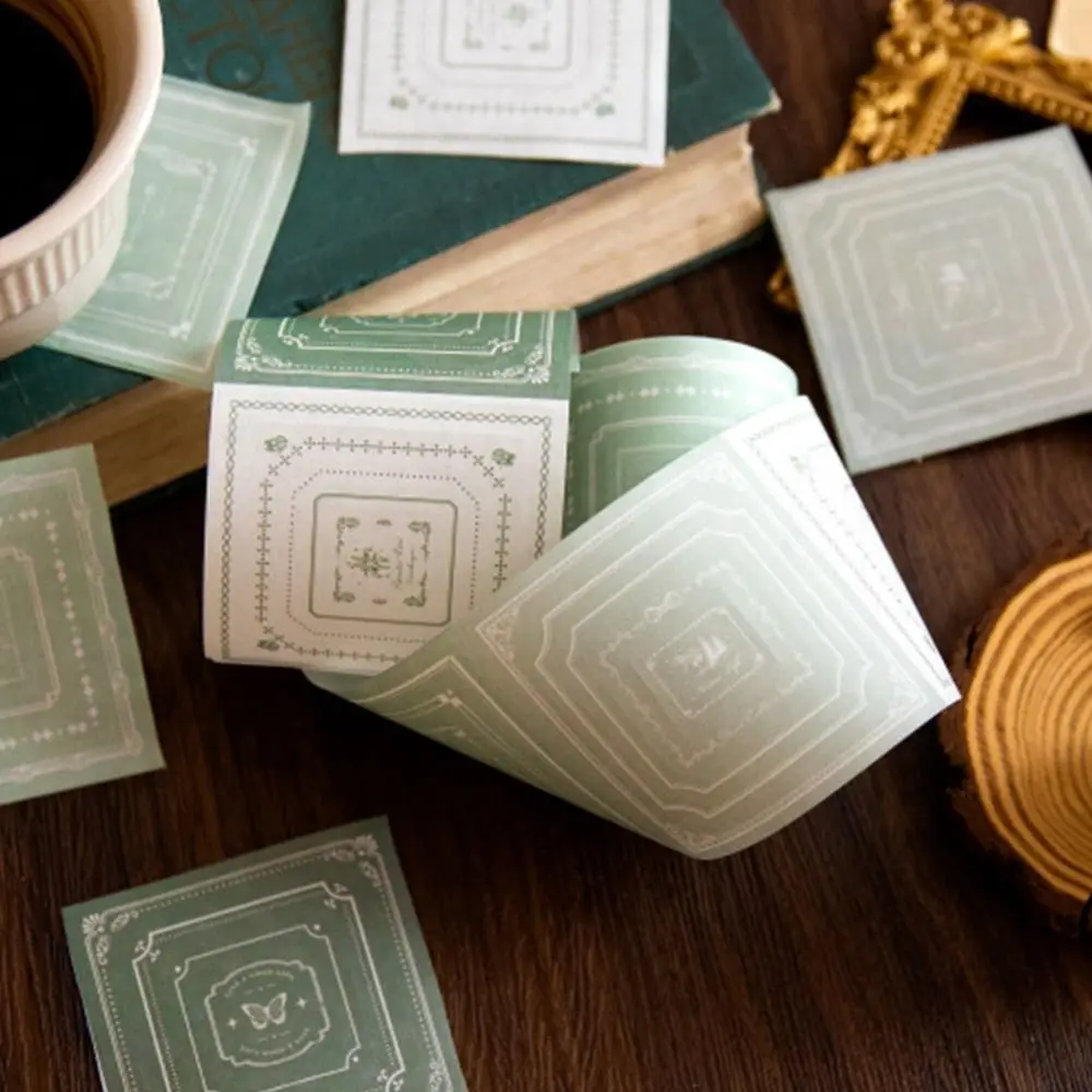 

80 шт./рулон, модные декоративные наклейки «сделай сам», Ins Style, студенческие канцелярские принадлежности, наклейки для дневника, декор для справочника, клейкие наклейки