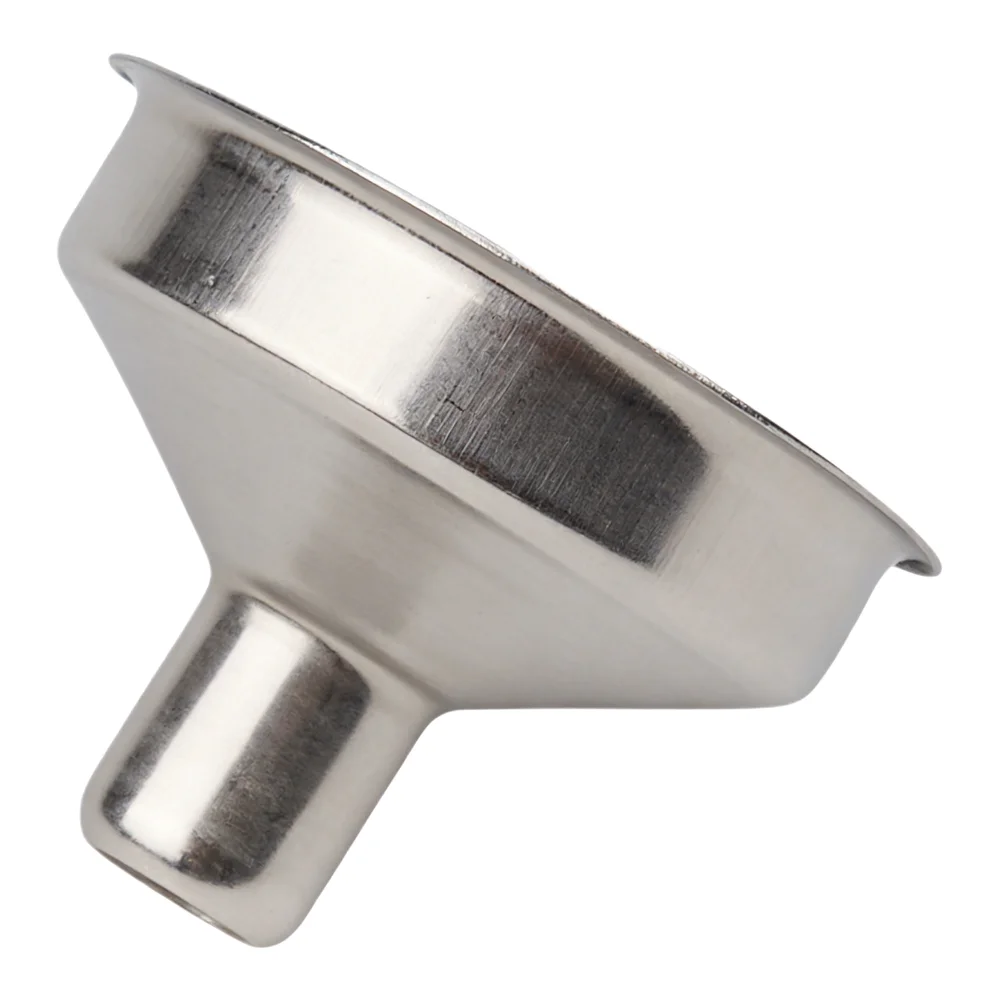 Stainless Steel Funnel for Whisky Flasks Oil Bottles and For Hopper Containers Designed for Clean and Accurate Pouring