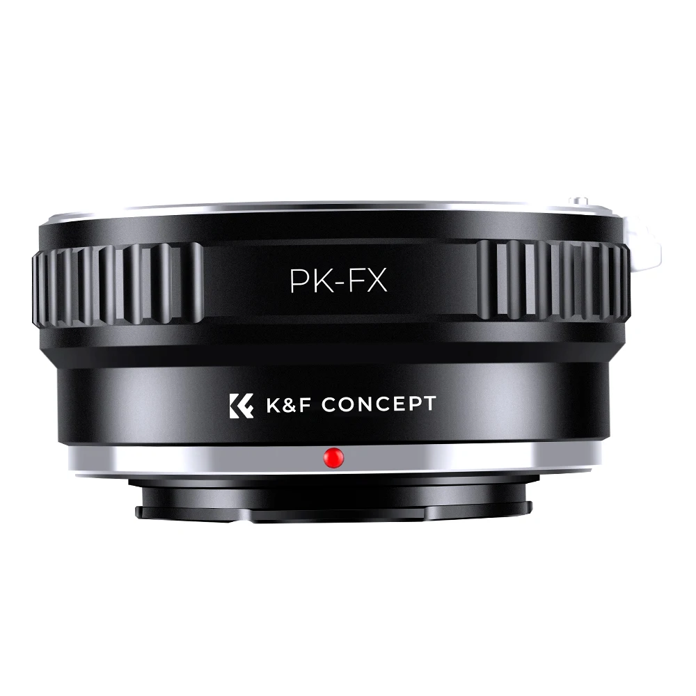 K&F Concept PK-FX Lens Adapter Ring for Pentax PK Lens to Fujifilm X Camera Mount for Fuji X-Pro1 X-S1 X-T1 X-T10 X-A2 X-A3 Pro1