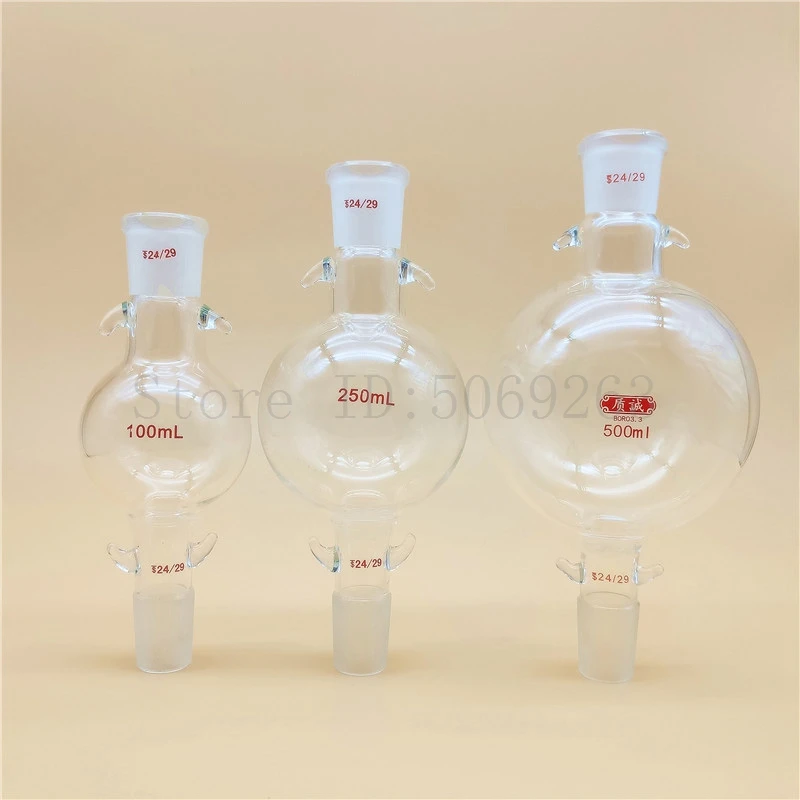 1pc Lab Liquid Reservoir Sphere Storage Ball Chromatography Column Filling Ball view 5
