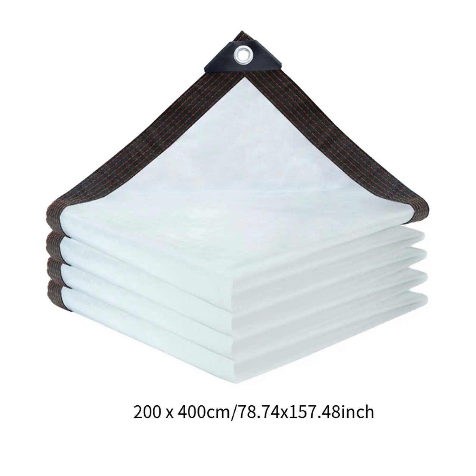 قماش القنب الشفاف الدفيئة قماش القنب القماش المشمع الملحقات المقاومة للماء خياطة معززة مع الحلقات حماية التجميد متعددة الأغراض