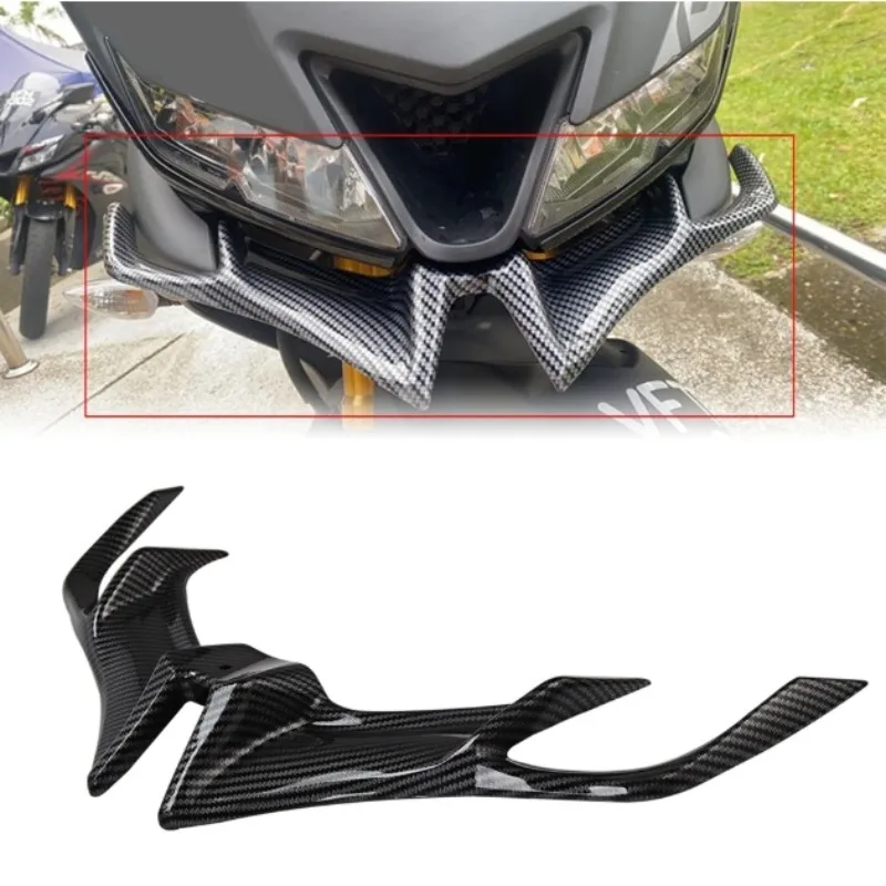 2026 New Motorcycle Modified Blue Wind Deflector Durable and Sturdy Bird Mouth Air Intake Wing Motorcycle Spare Parts