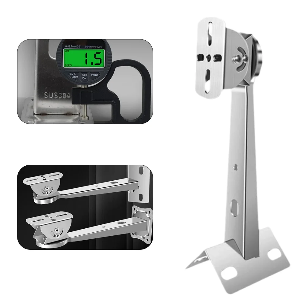 Indoor Use Outdoor Use Camera Wall Mount Camera Mounting Bracket Stable Under Adverse Weather Firm Wall Installation