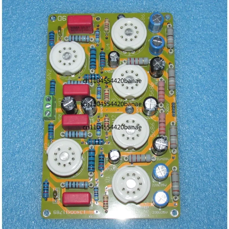 6N2 + 6P14 Bright Sound Push-pull Line Power Amplifier Board Stereo LG279B