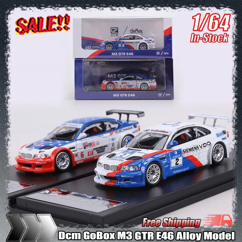 

New In Stock Dcm 1:64 M3 Gtr E46 Need For Speed Simulation Alloy Miniature Die-Casting Car Model Customized Collectible Toy Gift