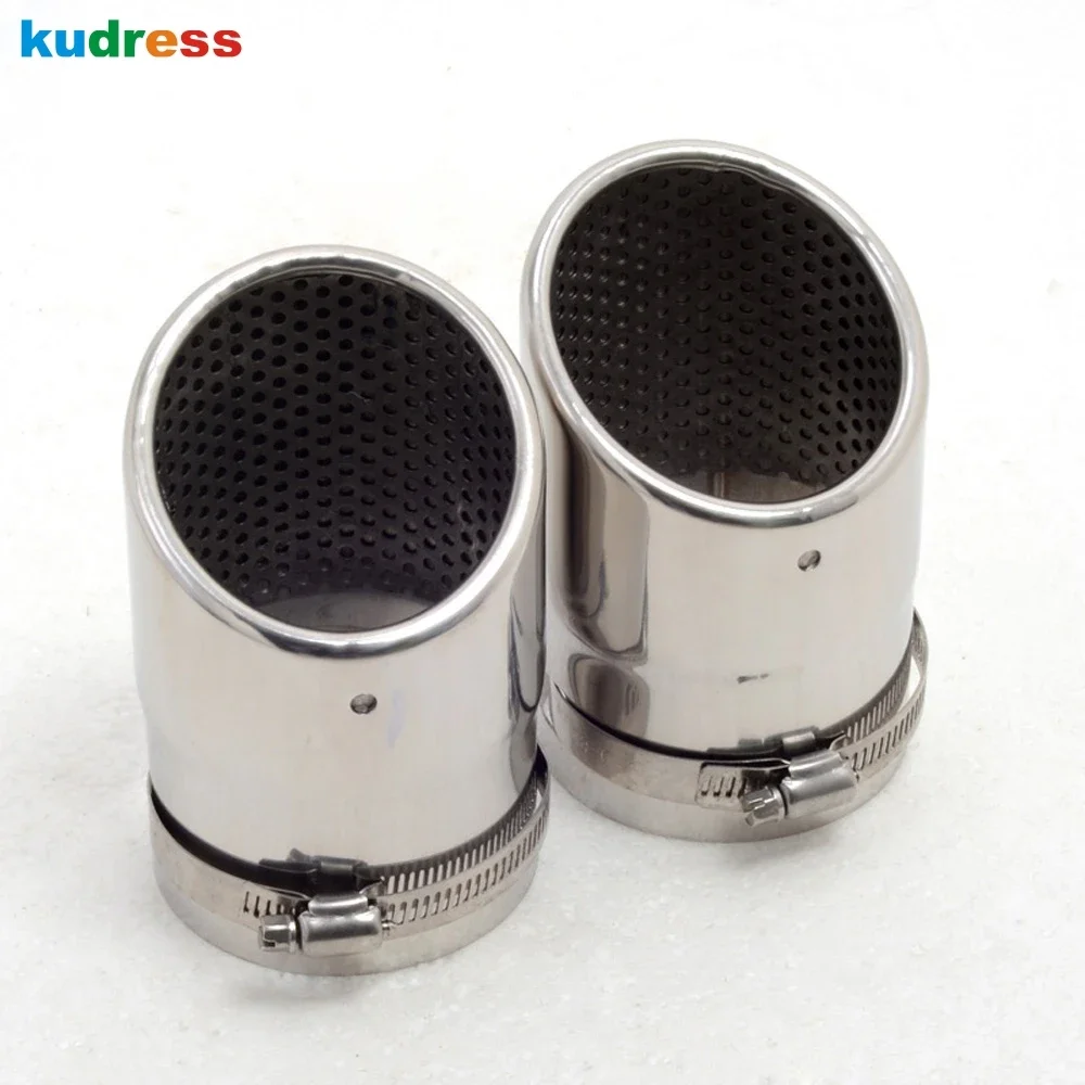 

Для Mazda CX-5 CX5 2012-2022 2023 2024, автомобильный задний глушитель из нержавеющей стали, наконечники, выхлопные трубы, аксессуары для глушителя