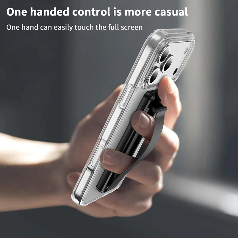 Универсальная невидимая пряжка, держатель для мобильного телефона, складная задняя наклейка, настольный кронштейн, телескопический браслет, подставка для ручки для пальцев