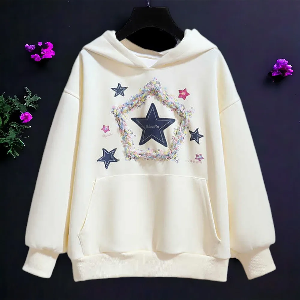 Girls Outfits Kids Jackets for Girls Coats Hooded Sweatshirt Outwear Teens School Uniform Children Costumes 5 7 9 11 12 13 Years