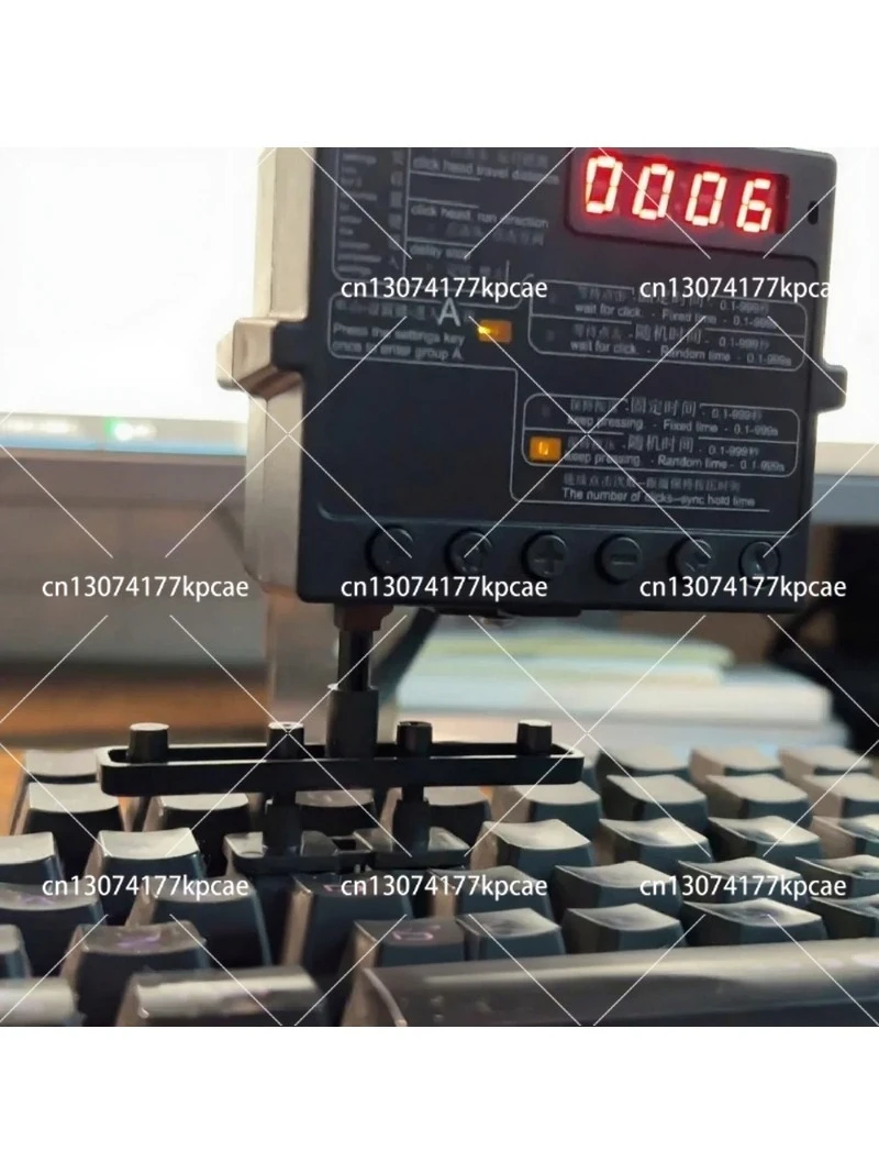 Physical Auto Clicker, Mechanical Button Pusher for Keyboard & Mouse, Random Click Device for Computer Laptop