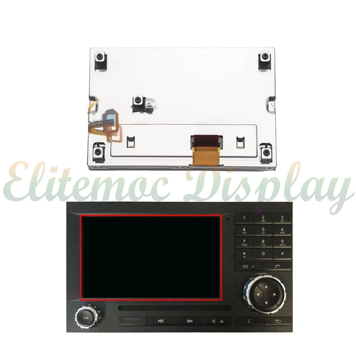 

Q070Y5DG12 7inch LCD Display LQ070Y5DG14 for Land Rover Range Freelander 2013-2021 Car Navigation Radio Screen